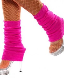 Leg Warmers - Neon Pink