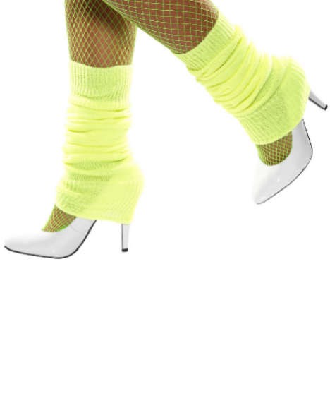 Leg Warmers - Neon Yellow