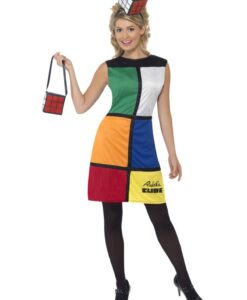 80's Rubik's Cube Dress