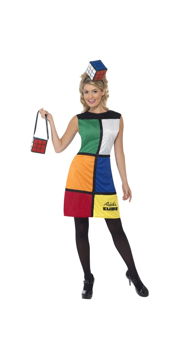 80's Rubik's Cube Dress