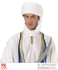 Turban - White Arabian