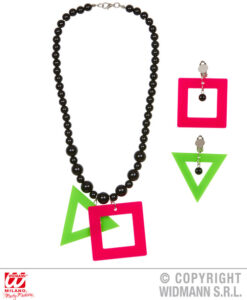 80's Shape - Necklace & Earring Set