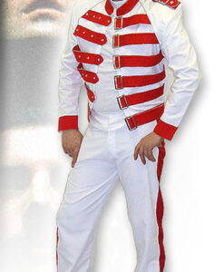 Freddie Mercury - White /Red - For Hire