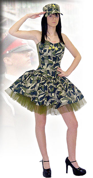 Army Girl - TuTu - For Hire