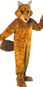 Fox Mascot Costume - For Hire