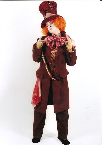 Tim Burton style Mad Hatter Costume - For Hire