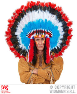 American Indian Headdress - Blue