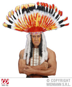 Deluxe Indian Headdress - tall