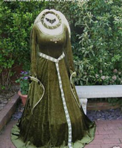 Medieval - Olive Green size 14-18 - For Hire