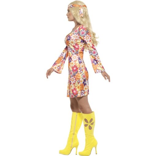 Flower Hippy Dress - Image 3