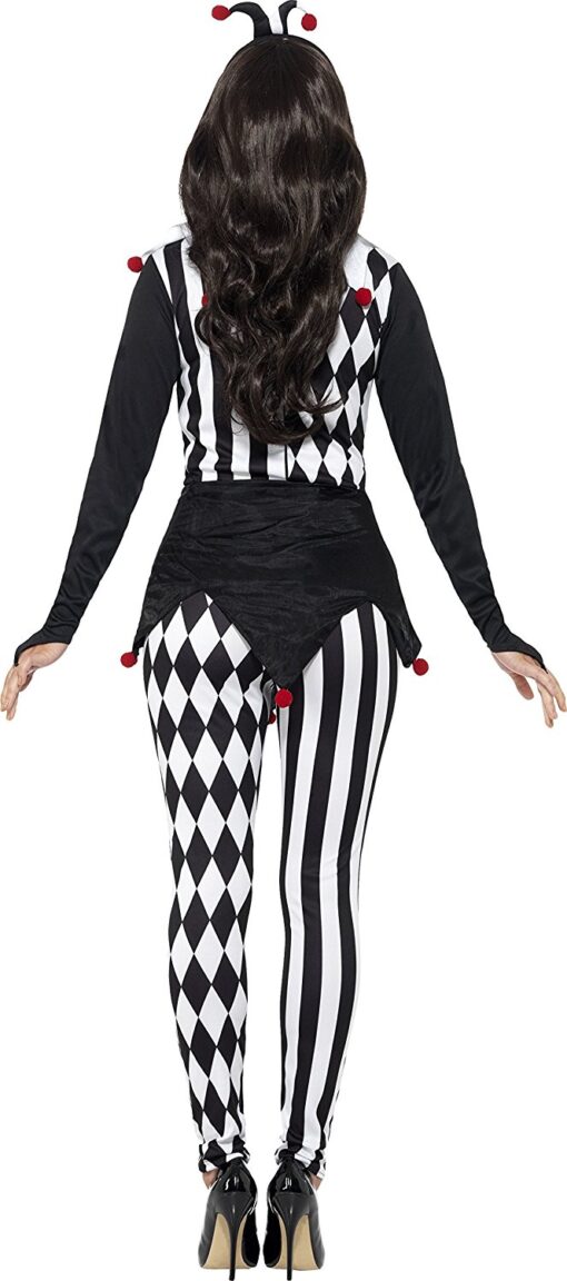 Black / White Lady Jester - Image 2