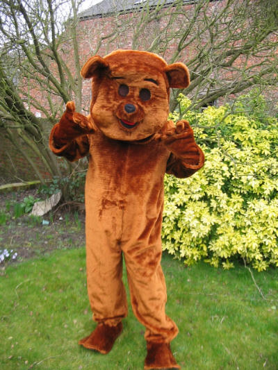 Mascot - 80's Rainbow - Bungle Bear - For Hire