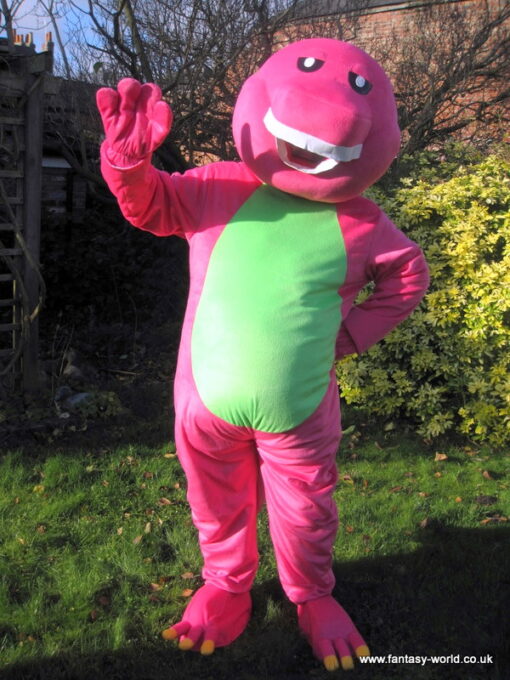 Dinosaur - Pink , Barney - For Hire