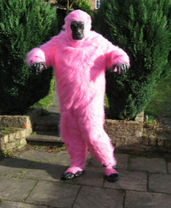 Mascot - Pink Gorilla - For Hire