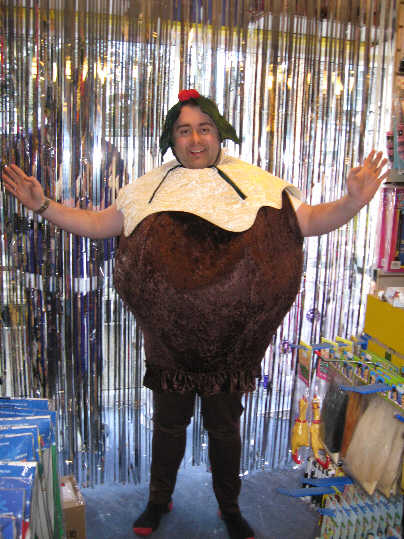 Christmas Pudding Costume - For Hire