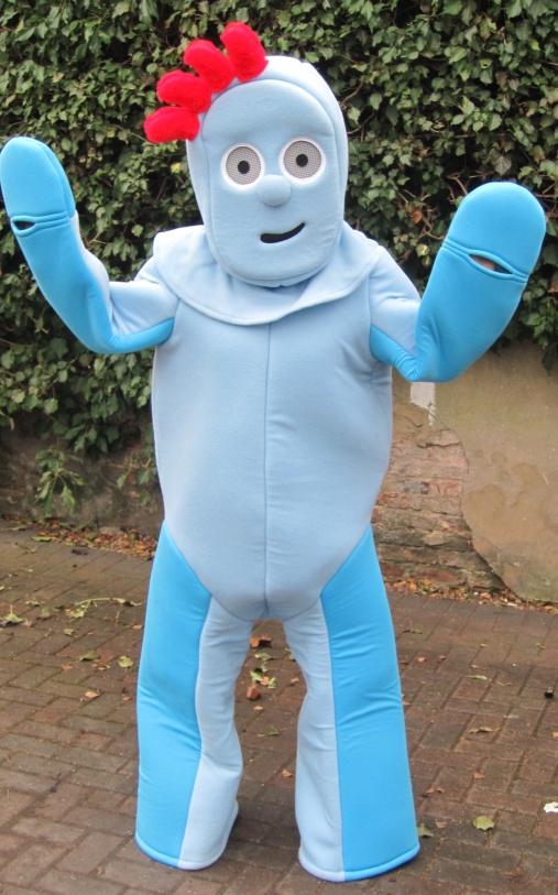 Iggle Piggle Mascot Costume - Bouncy Castle Hire in Essex