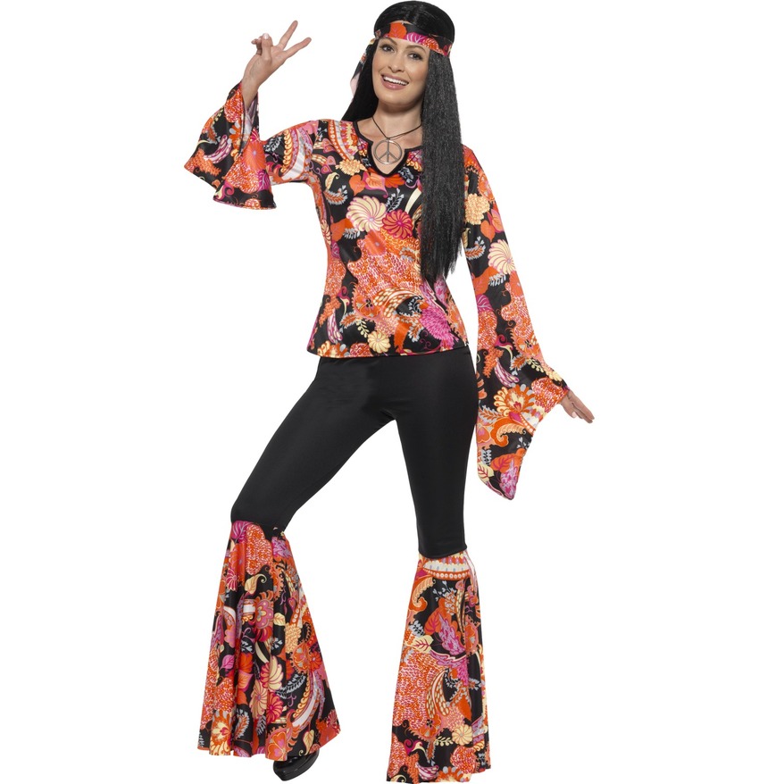 Ladies “Willow” Hippy Costume – Fantasy World