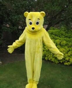Mascot - Bear - Pale Yellow - For Hire