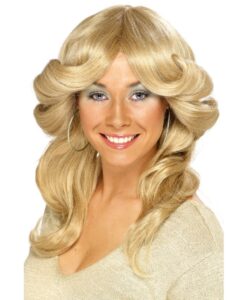 70's Flick Wig - available in 3 colours.