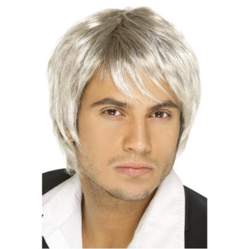 Boy Band Wig available in 4 colours - Image 4