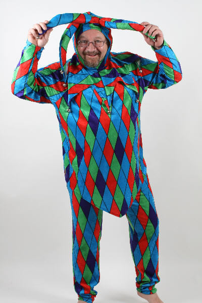Medieval clown costume sale