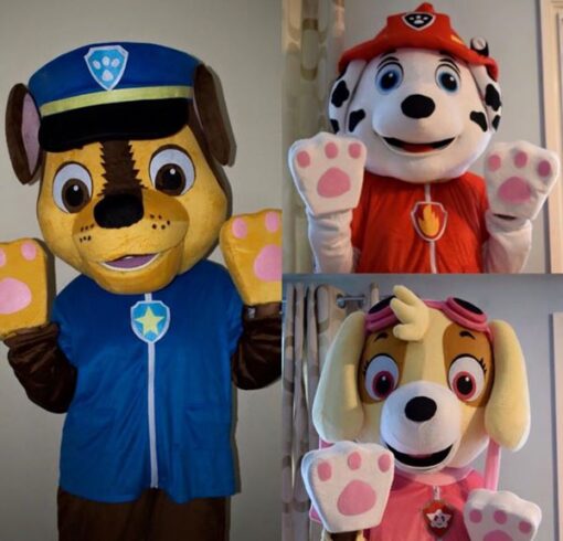 Paw Patrol Mascots