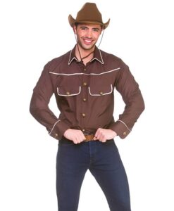 Cowboy Shirt - Brown