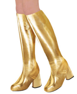 60's / 70's Go-Go Boot Covers - Gold