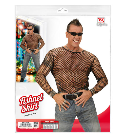 Gents Fishnet top - Punk/Rocker - Image 2