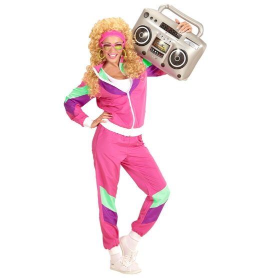 Ladies Shell Suit - Pink - Image 2