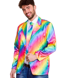 Rainbow / Pride Jacket & tie