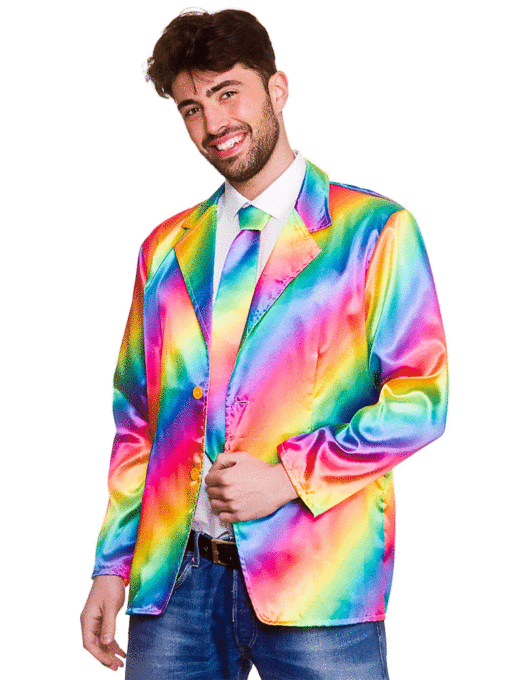 Rainbow / Pride Jacket & tie