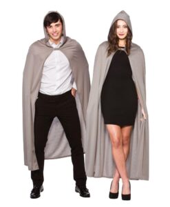 Hooded Cloak - Grey