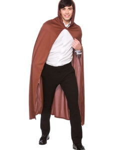 Hooded Cloak - Brown