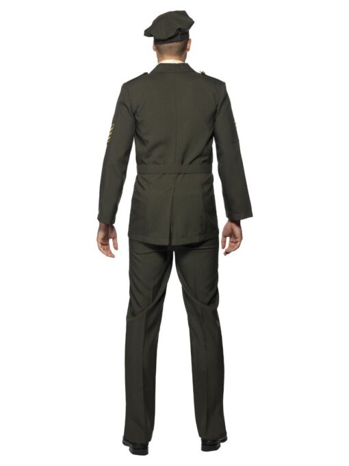 Wartime Officer - Gents , Green - Image 3