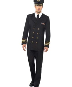 Navy Officer - Gents , Black