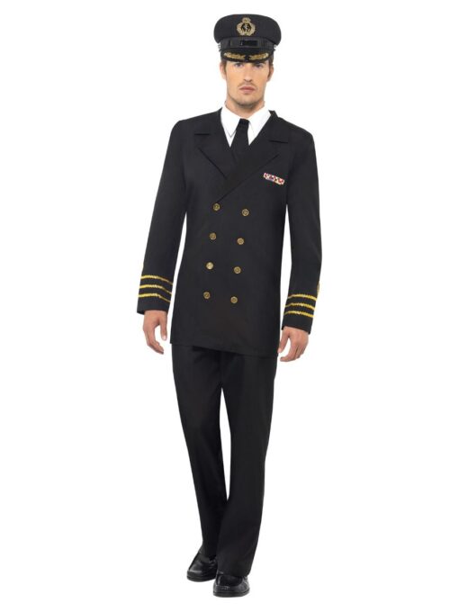 Navy Officer - Gents , Black
