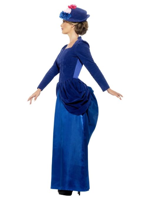 Deluxe Victorian Bustle Dress - Image 2