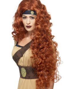 Medieval Warrior Queen Wig