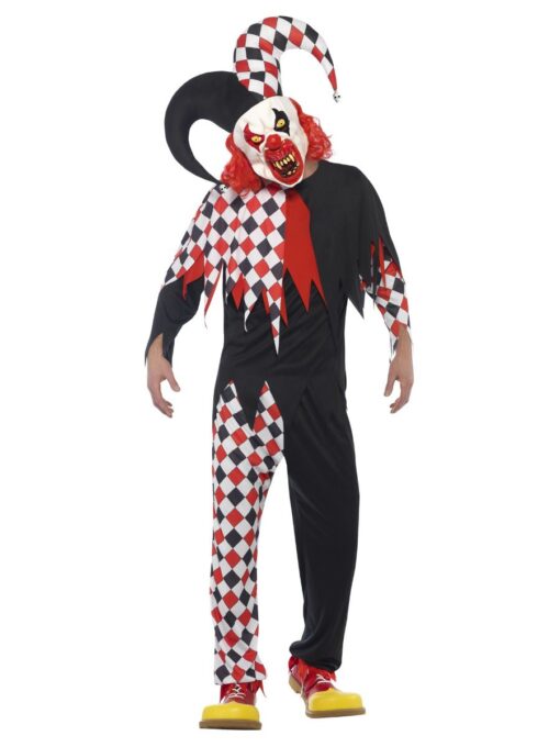 Crazed Jester Costume + Mask