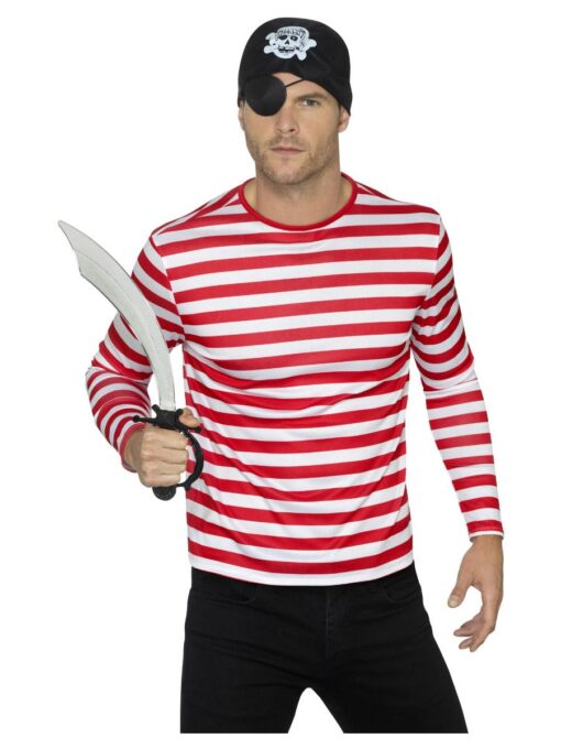 Stripy Red/White Top - Image 3