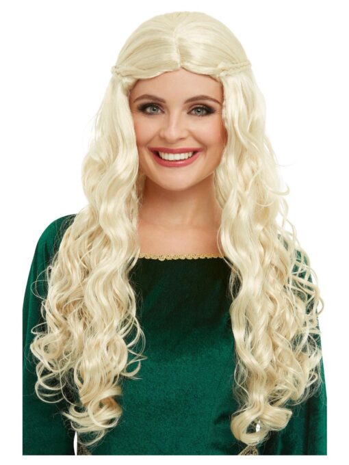 Medieval Dragon Goddess Wig - Blonde