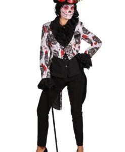 Deluxe Day of the Dead Tailcoat - Ladies