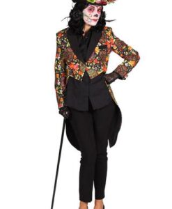 Deluxe Day of the Dead Tailcoat - Autumn colours