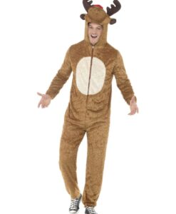 Reindeer Hooded Costume (Deluxe)