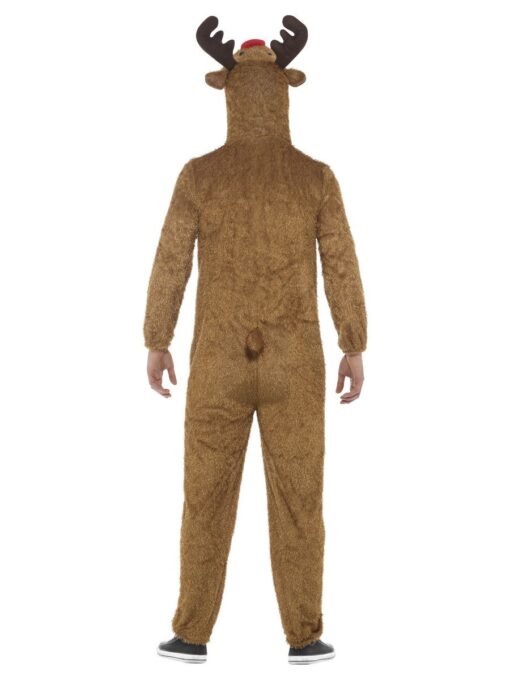 Reindeer Hooded Costume (Deluxe) - Image 2
