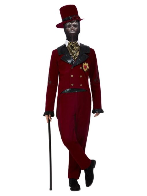 Deluxe Day of the Dead Groom Costume - Image 2