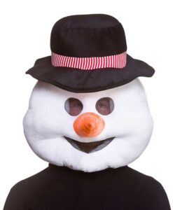 Mascot Head Mask - Snowman