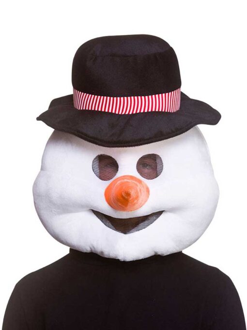 Mascot Head Mask - Snowman