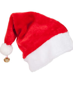 Deluxe Santa Hat with Bell